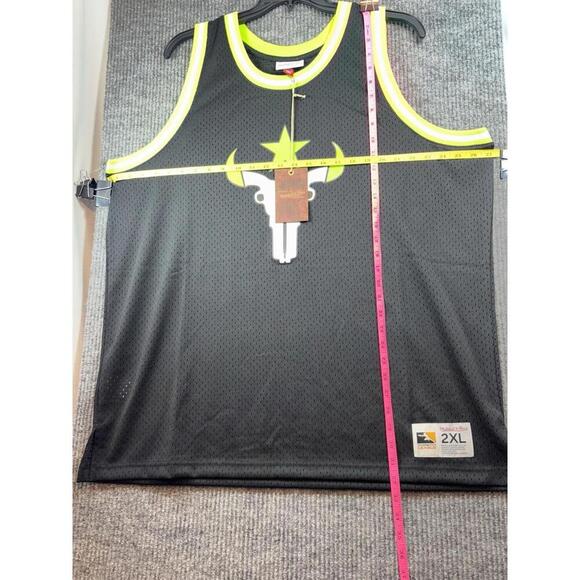Mitchell & Ness Houston Outlaws Overwatch League Mesh Tank Top Size 2XL, NWT - Picture 10 of 13